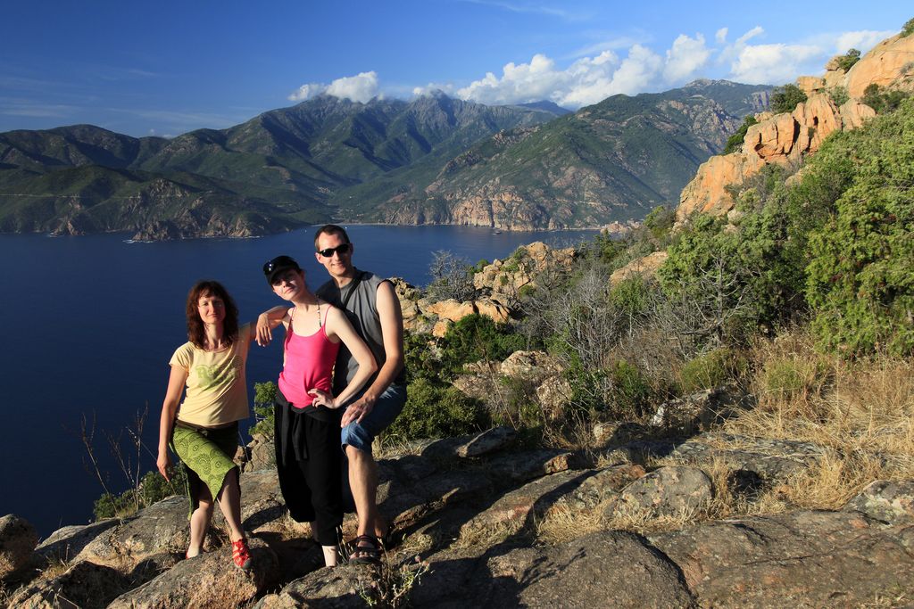 Trio in Calanche