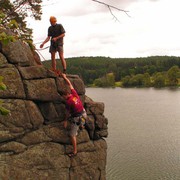 Czechia - climbing in Hřiměždice 20