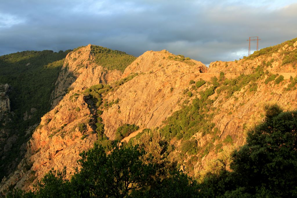 Central Corsica mountains