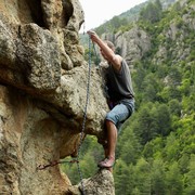 Miso climbing in La Restonica 04