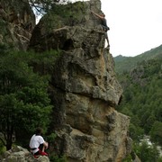 Miso climbing in La Restonica 05