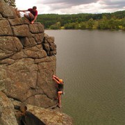 Czechia - climbing in Hřiměždice 22