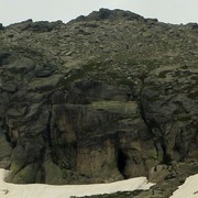 Brano descending from the summit