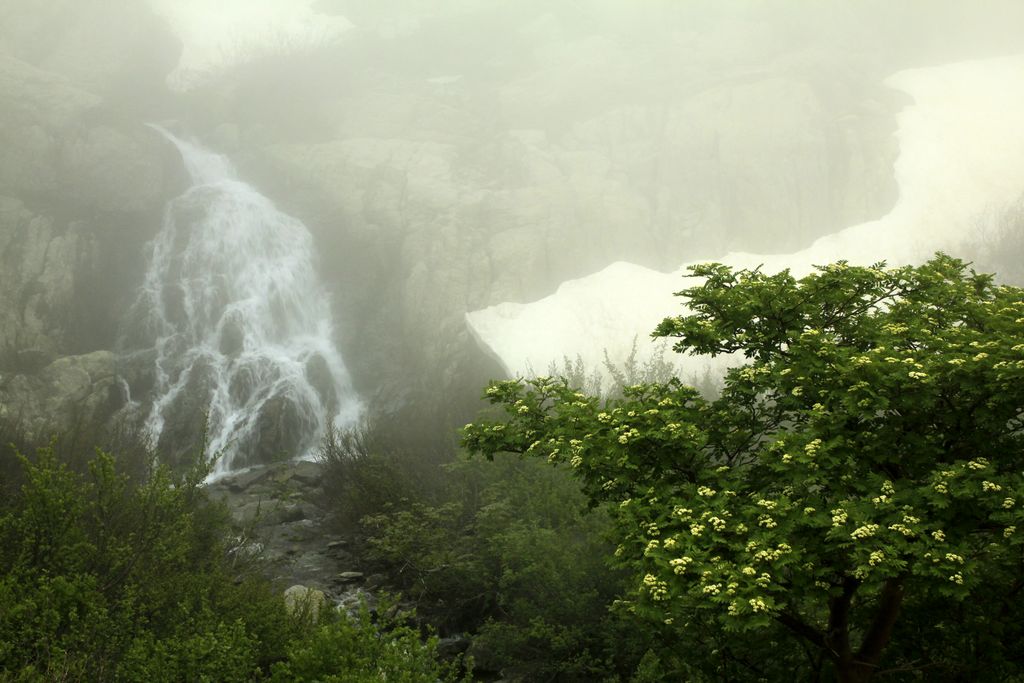 Waterfall - Monte Rotondo trek
