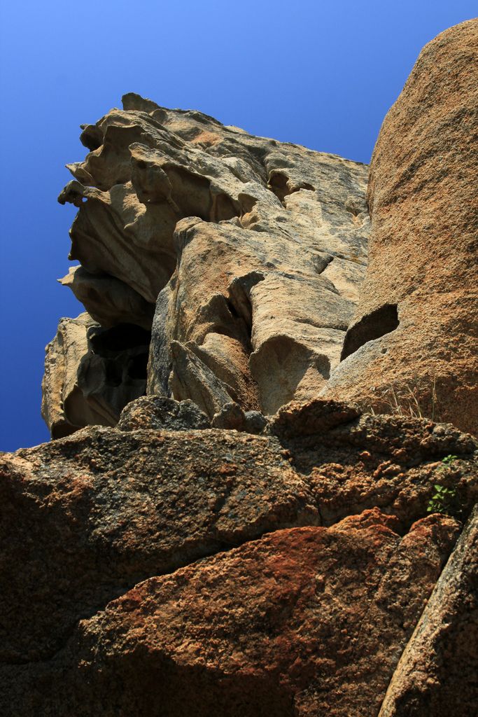 Corsica - Roccapina - a climbing route