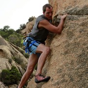 Miso climbing in Roccapina 02