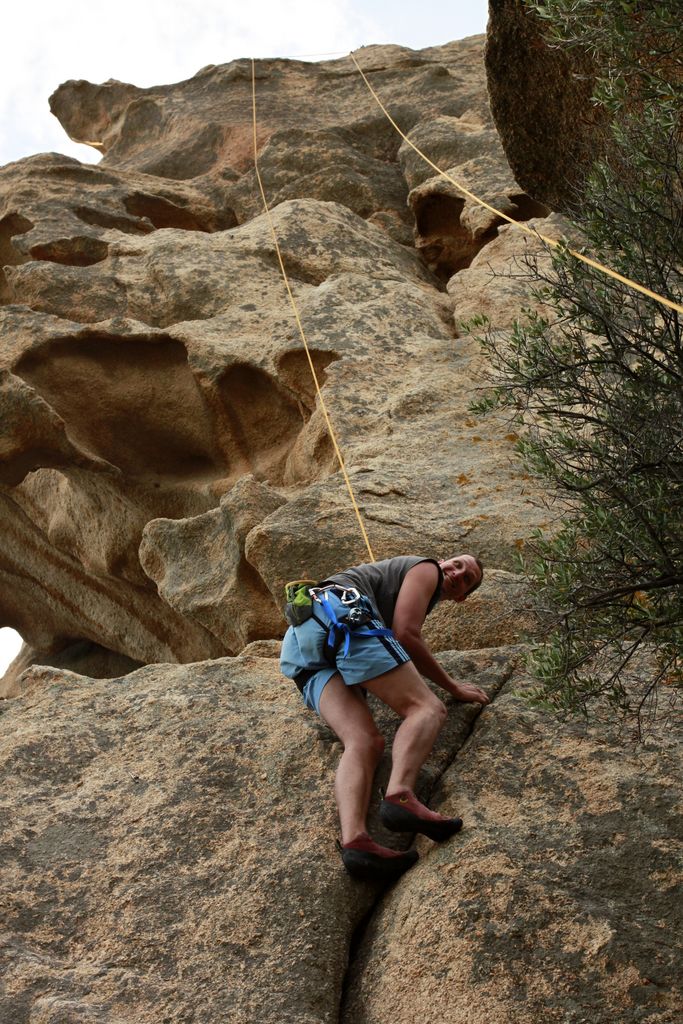 Miso climbing in Roccapina 03