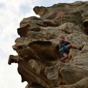 Miso climbing in Roccapina 04