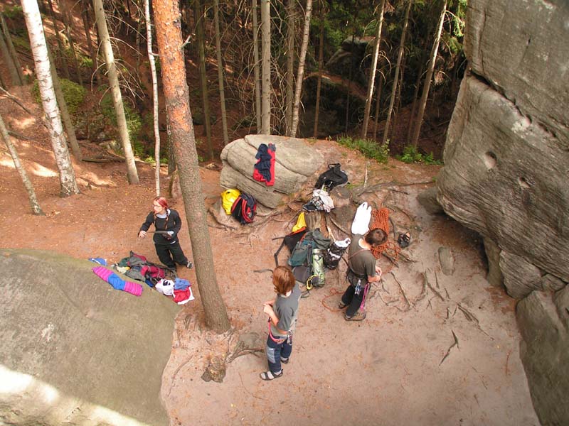 Czechia - climbing in Adrspach-Teplice rocks 01
