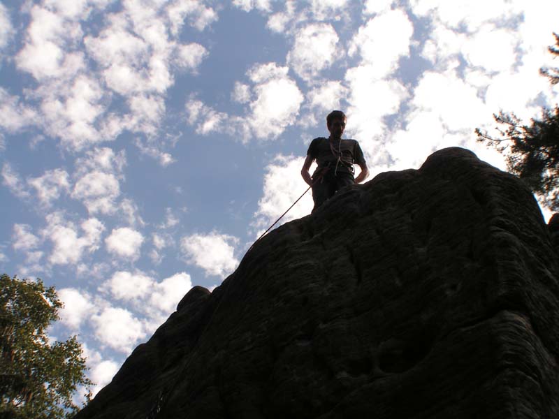 Czechia - climbing in Adrspach-Teplice rocks 03