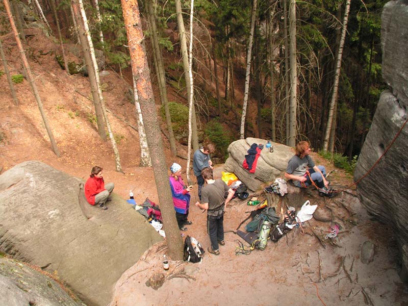 Czechia - climbing in Adrspach-Teplice rocks 04