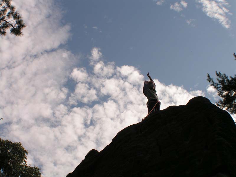 Czechia - climbing in Adrspach-Teplice rocks 05