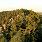 Czechia - views from the castle Katzenstein