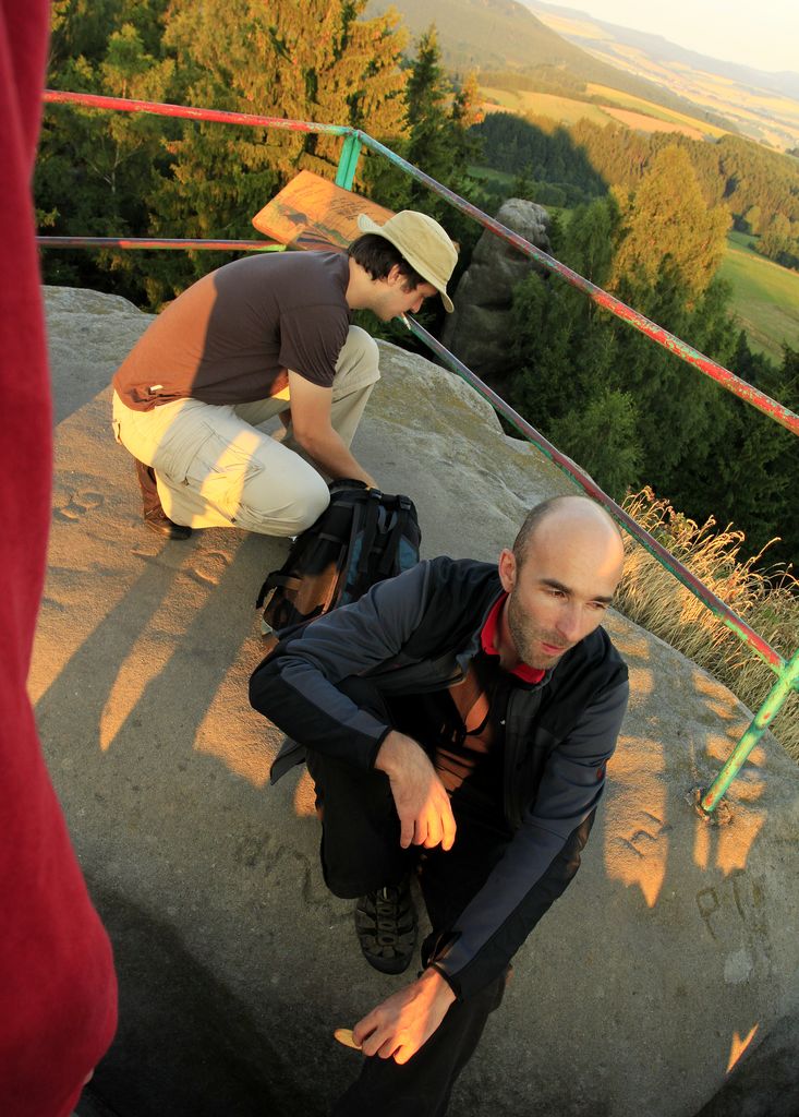 Czechia - at the top of the Katzenstein castle 02