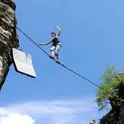 Czechia - Slackline festival (2010) - highline 04