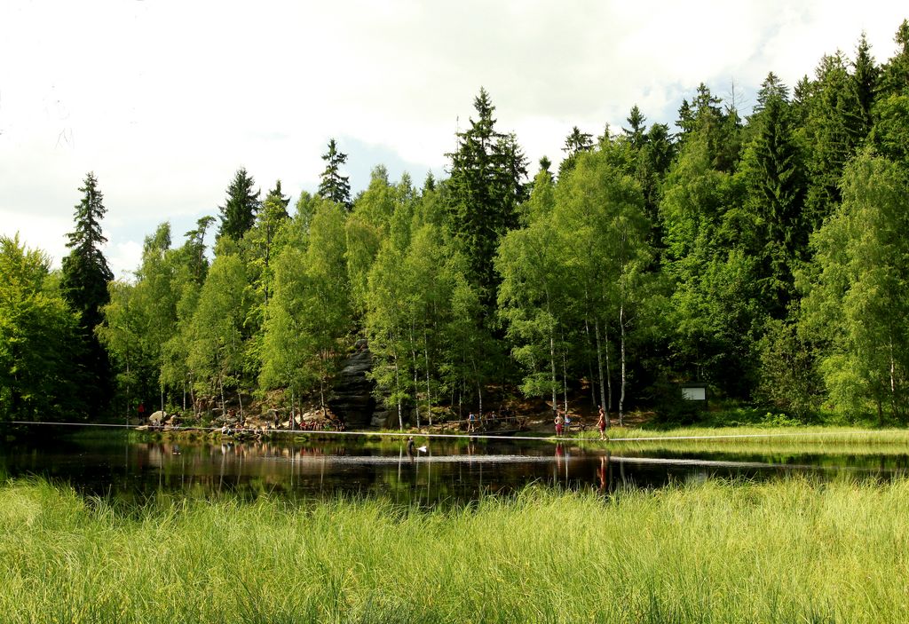 Czechia - Slackline festival (2010) - waterline 01