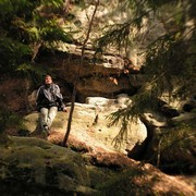 Czechia - climbing in Adrspach-Teplice rocks 08