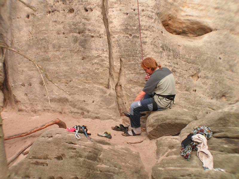 Czechia - climbing in Adrspach-Teplice rocks 12