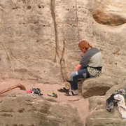 Czechia - climbing in Adrspach-Teplice rocks 12