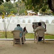 Sri Lanka - Unawatuna bay and temple
