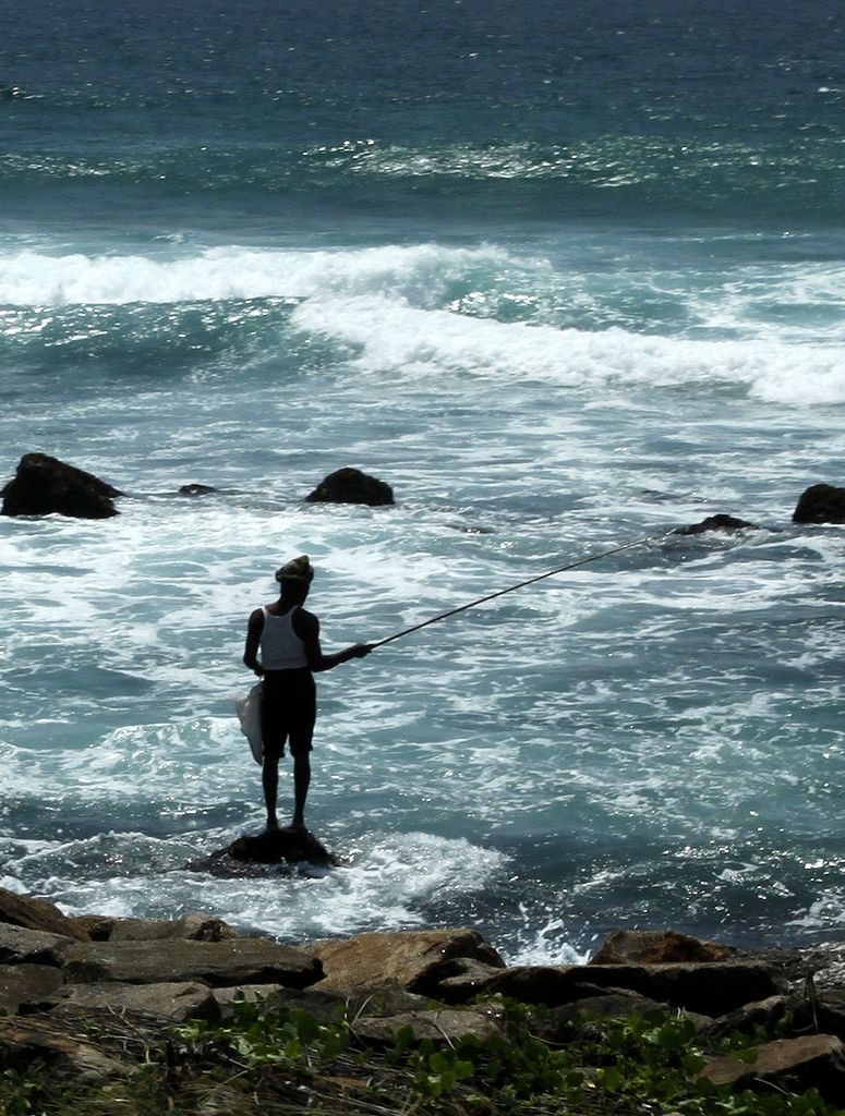 Sri Lanka - a fisher