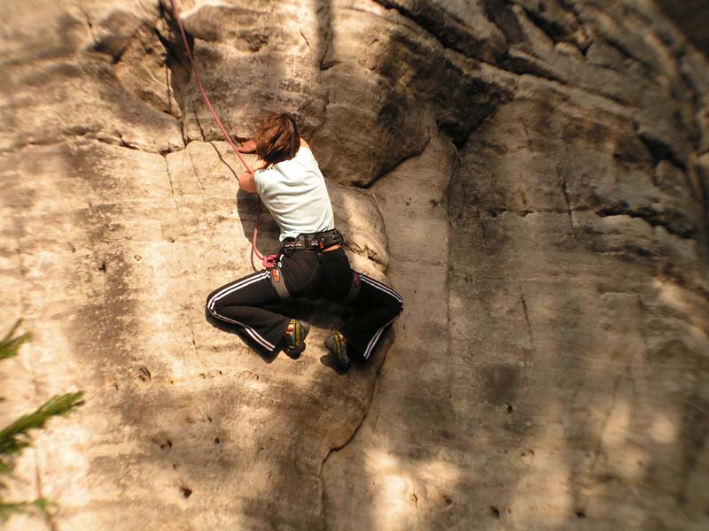 Czechia - climbing in Adrspach-Teplice rocks 16