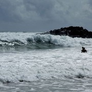 Sri Lanka - Mirissa - huge ocean waves