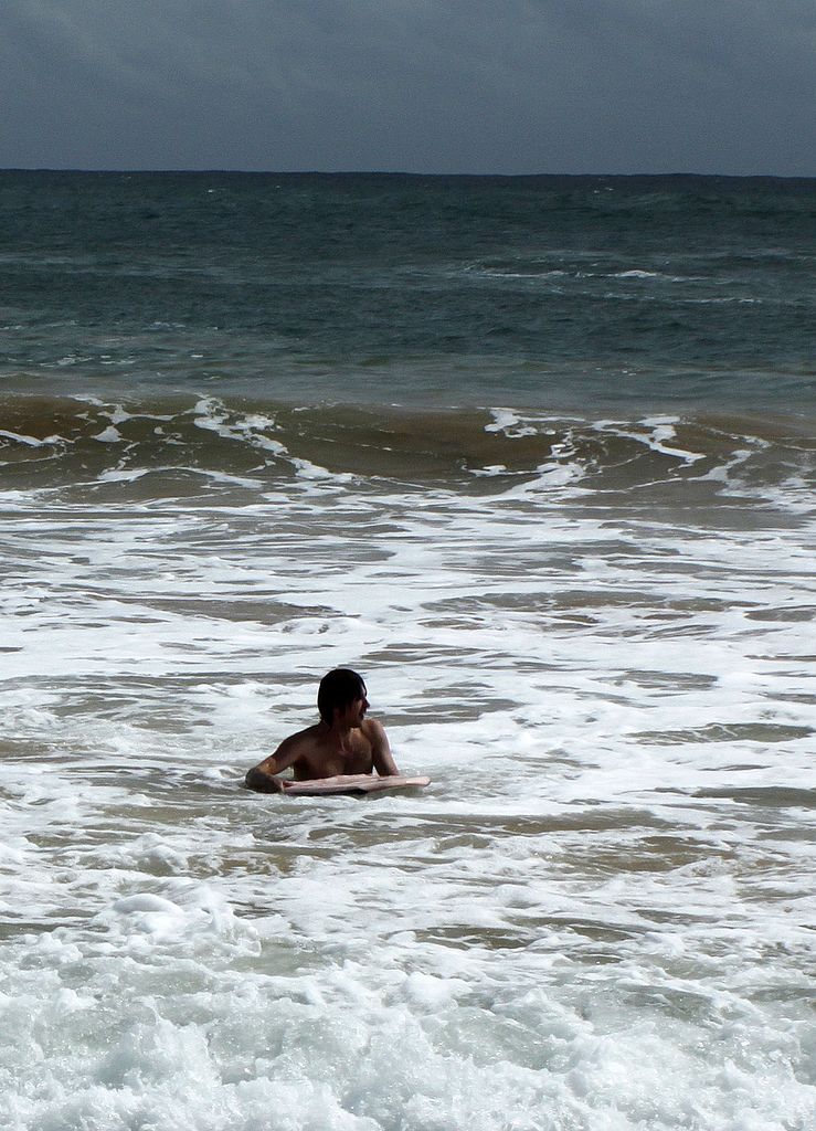 Sri Lanka - Brano bodyboarding in Mirissa 01