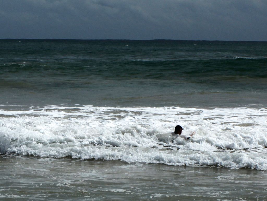 Sri Lanka - Brano bodyboarding in Mirissa 02