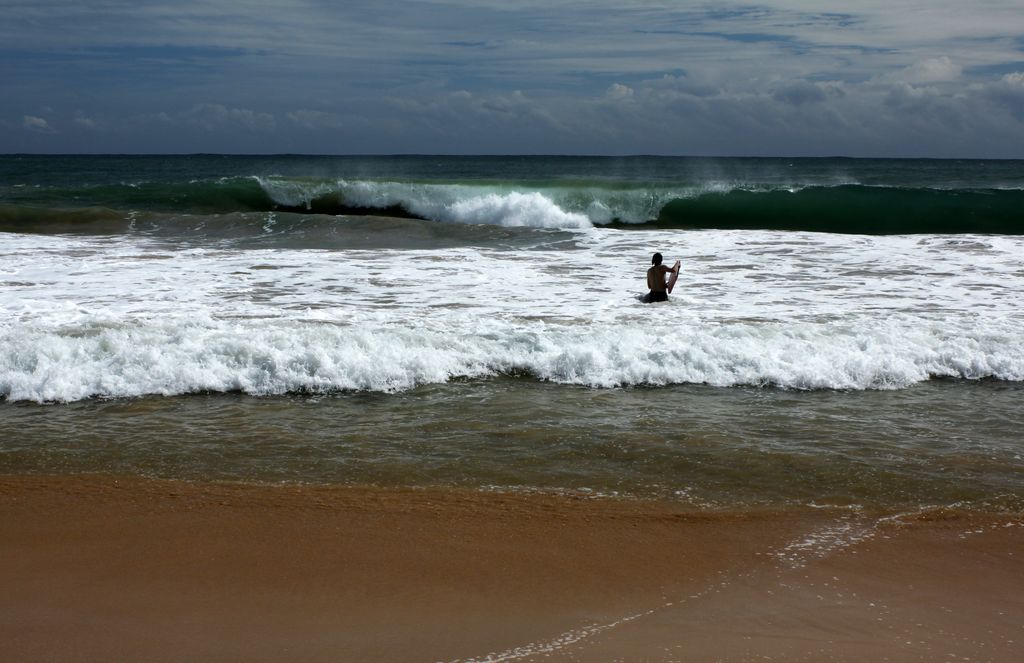 Sri Lanka - Brano bodyboarding in Mirissa 03