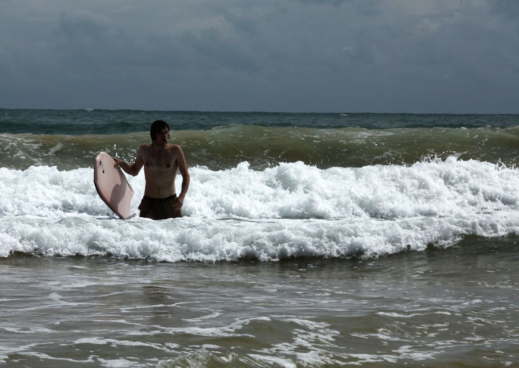 Sri Lanka - Brano bodyboarding in Mirissa 06