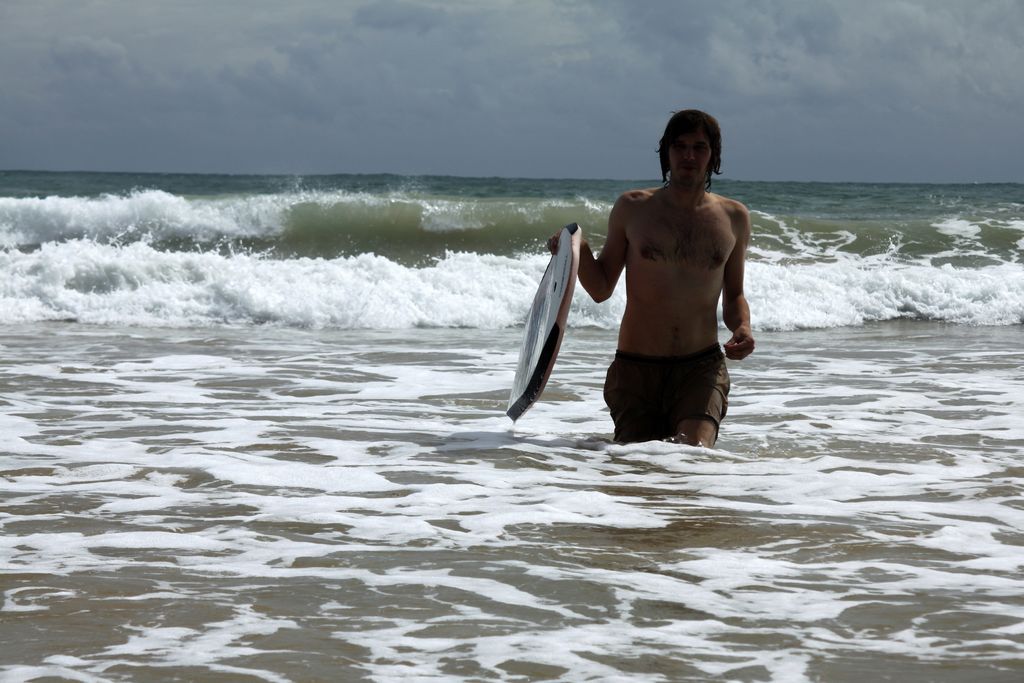 Sri Lanka - Brano bodyboarding in Mirissa 07