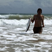 Sri Lanka - Brano bodyboarding in Mirissa 07