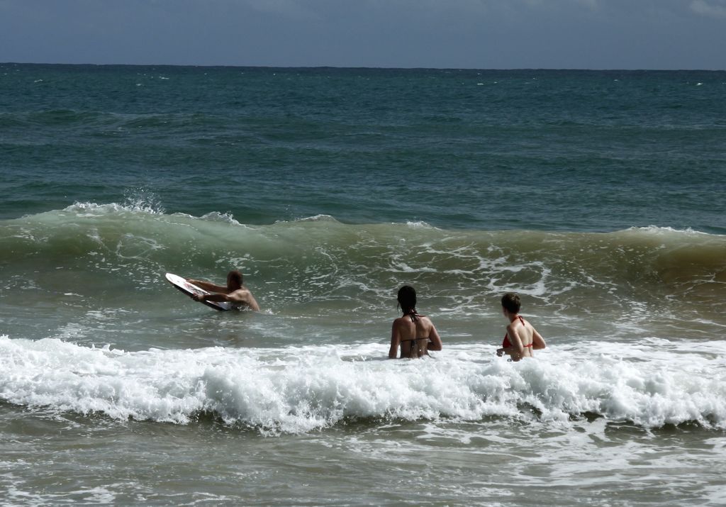 Sri Lanka - Vevi bodyboarding in Mirissa 01