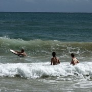 Sri Lanka - Vevi bodyboarding in Mirissa 01