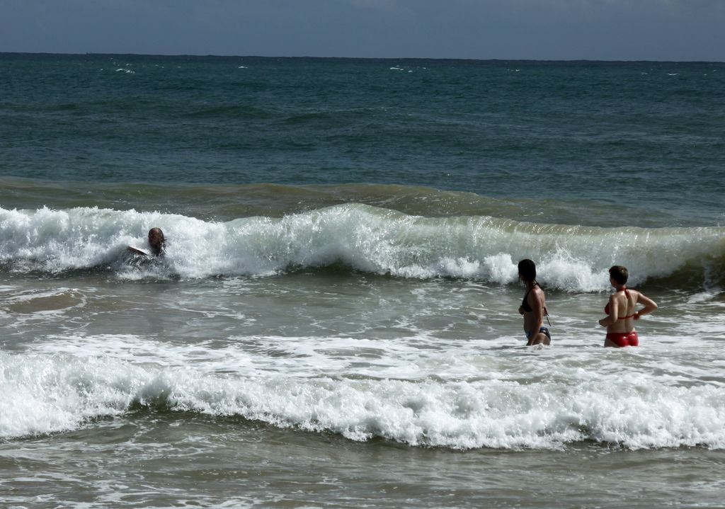 Sri Lanka - Vevi bodyboarding in Mirissa 02