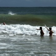 Sri Lanka - Vevi bodyboarding in Mirissa 03