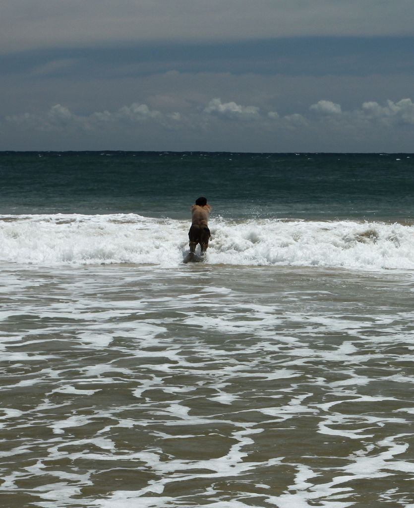 Sri Lanka - Mirissa - Brano in the waves