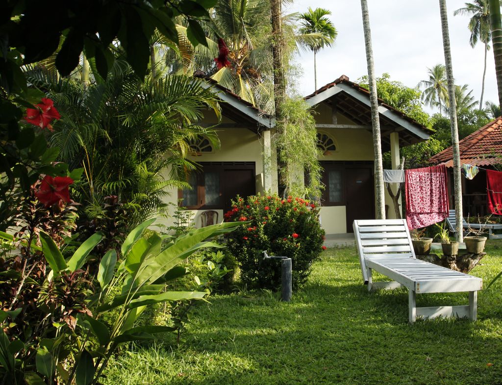 Sri Lanka - our accommodation in Mirissa