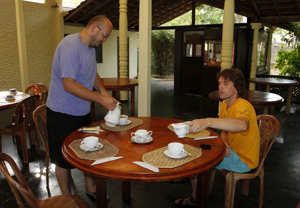 Sri Lanka - a breakfast in Mirissa 01