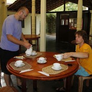 Sri Lanka - a breakfast in Mirissa 01