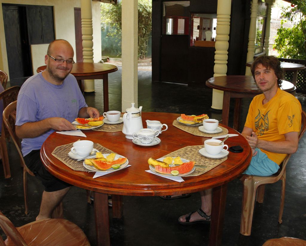 Sri Lanka - a breakfast in Mirissa 02