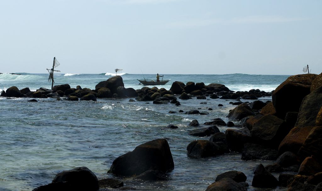 Sri Lanka - Mirissa - a local fisherman