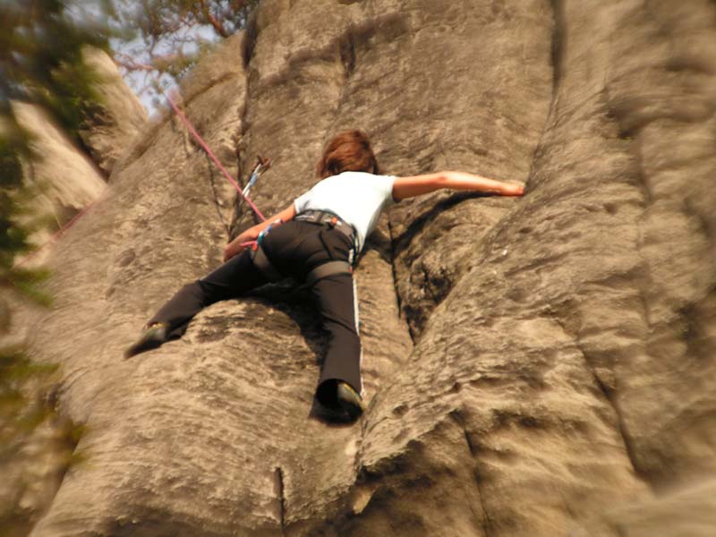 Czechia - climbing in Adrspach-Teplice rocks 19