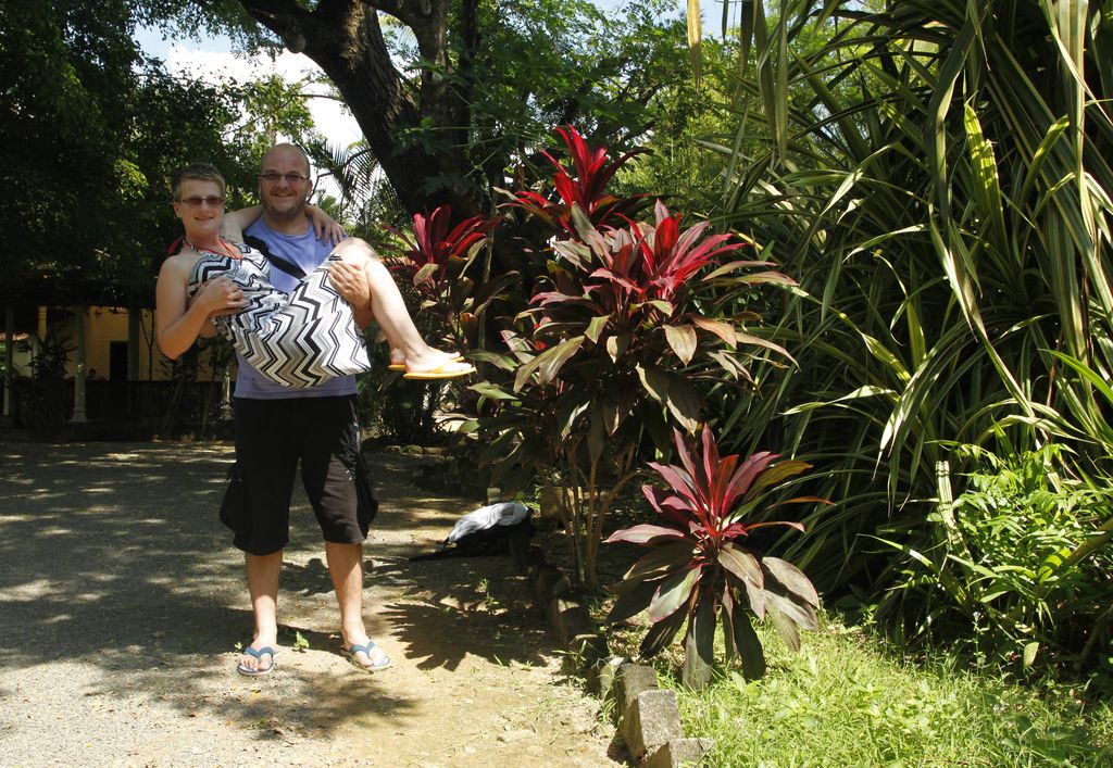 Sri Lanka - Vevi and Janka in Mirissa