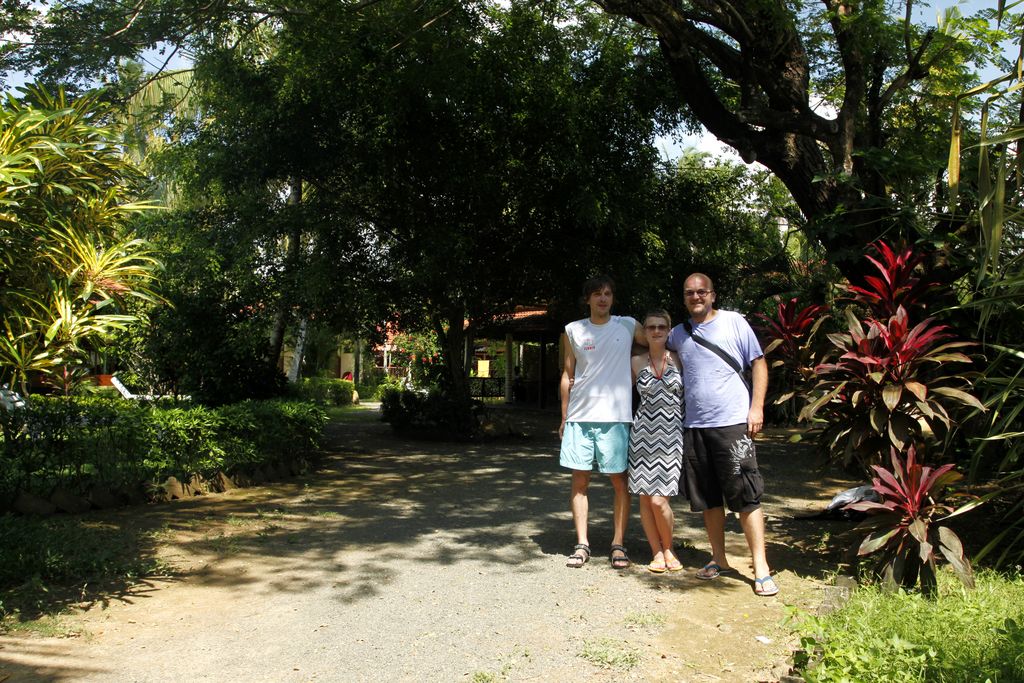 Sri Lanka - Brano, Vevi and Janka in Mirissa