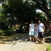 Sri Lanka - Brano, Vevi and Janka in Mirissa