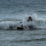 Sri Lanka - Paula surfing in Mirissa 05