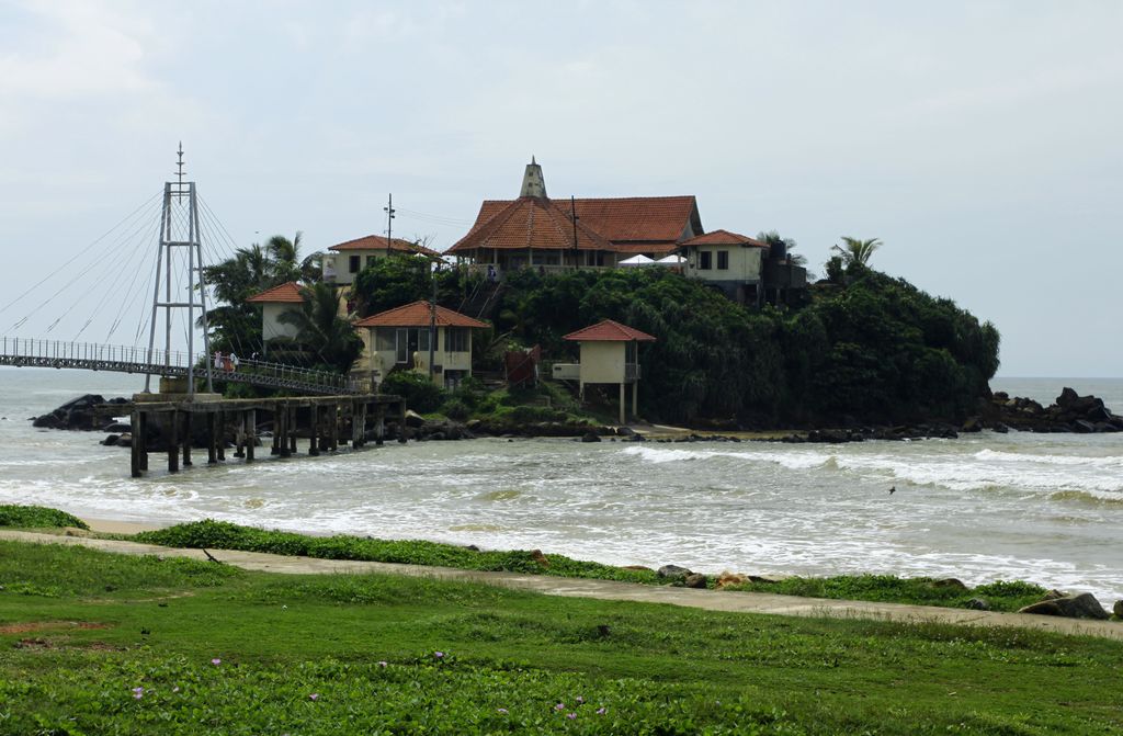 Sri Lanka - a monastery on a south coast