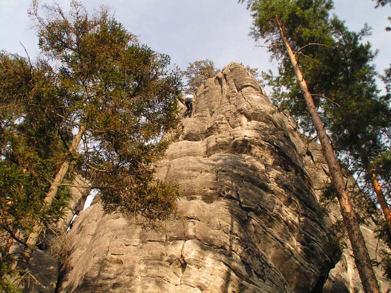 Czechia - climbing in Adrspach-Teplice rocks 20